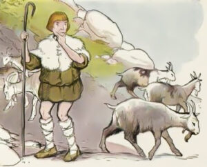The Goatherd and the Wild Goats