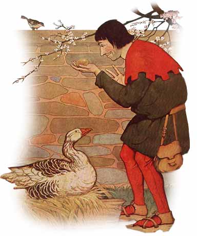 The goose which laid the golden eggs