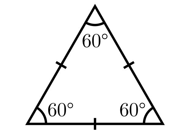 Equilateral Triangle in German