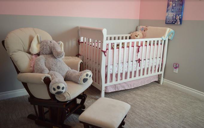 A gorgous baby room
